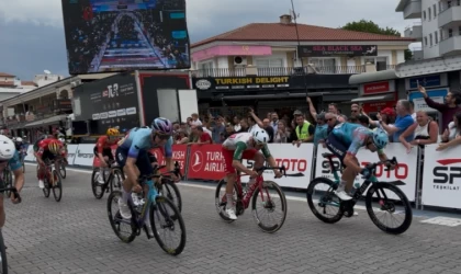 60. Cumhurbaşkanlığı Türkiye Bisiklet Turu’nda Fethiye-Marmaris etabının galibi Lev Gonov
