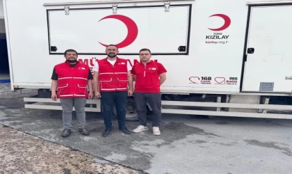 Afyonkarahisar Kızılay ekibi deprem bölgesi için yola çıktı