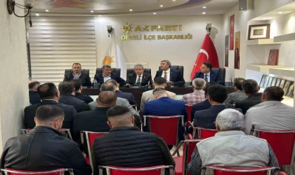 AK Parti Milletvekili Ataş: ”Sorunlara yerinde çözüm buluyoruz”