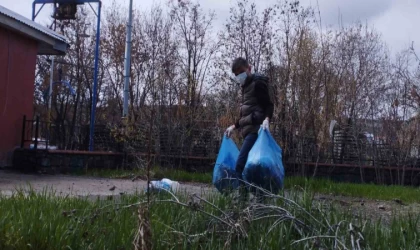 Akyaka’da çevre temizliği kampanyası