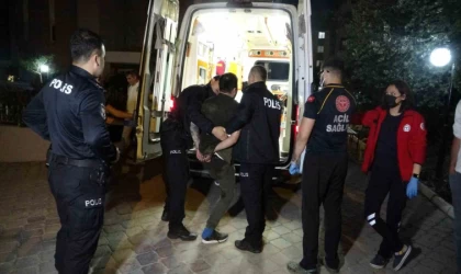 Anne-babasını odaya kilitledi, ekiplere ecel terleri döktürdü