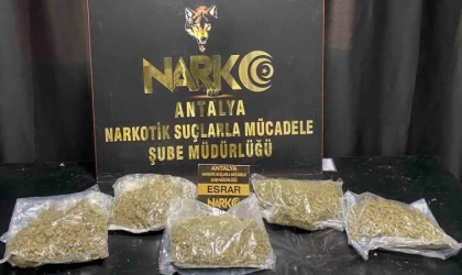 Antalya’da uyuşturucu operasyonlarında 1 haftada 118 şüpheli yakalandı, 12’si tutuklandı