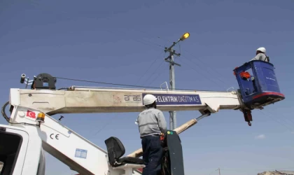 Aras Elektrik hizmet bölgesini aydınlatmaya devam ediyor