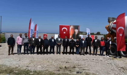 Arsuz’da yıkılan ahırların temeli atıldı