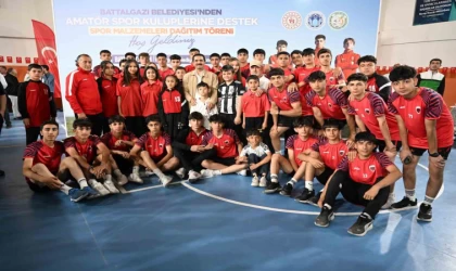 Battalgazi Belediyesi’nden amatör spor kulüplerine 4,5 milyon TL’lik destek
