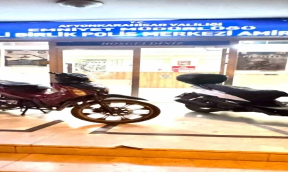 Bekçilerin dikkati sayesinde motosiklet hırsızları yakalandı