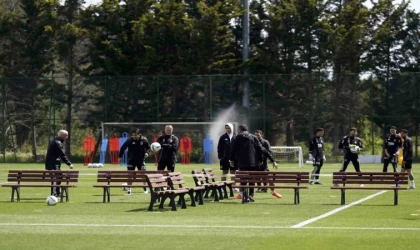 Beşiktaş, Fenerbahçe maçı hazırlıklarını sürdürdü