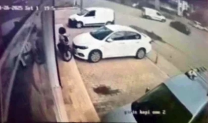 Beyşehir’de kaza anı kamerada