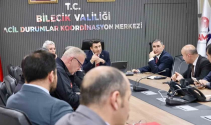 Bilecik’te deprem sonrası ’Kriz Masası’ toplandı