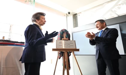 Birleşik Krallık Kraliyet Prensesi Anne, Seddülbahir Kalesi’ni ziyaret etti