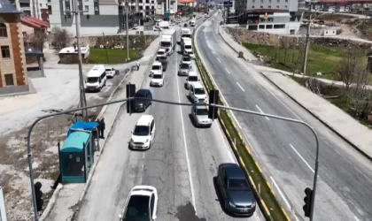 Bitlis’te ”Yaşama yol ver fermuar sistemi” tatbikatı yapıldı