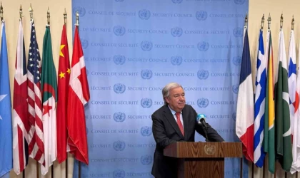 BM Genel Sekreteri Guterres’ten Türkiye’ye dayanışma mesajı
