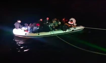 Bodrum’da 29 düzensiz göçmen kurtarıldı