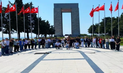 Burhaniyeli öğrencilerin Çanakkale coşkusu
