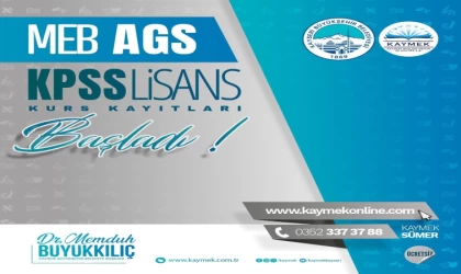 Büyükşehir Kaymek’te MEB-AGS ve KPSS kurs kayıtları başladı