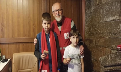 Devrekli öğrencilerden Filistin’e anlamlı bağış