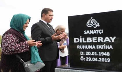 Dilber Ay’ın kabri yenilendi