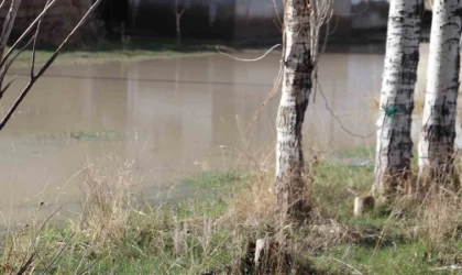 Diyadin’de bahçeler göle döndü