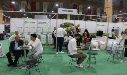 Ecofer Gübre’nin organik ürünleri Ceviz ve Badem Fuarında büyük ilgi gördü
