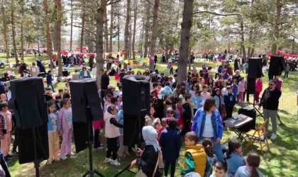 Erzurum’da 23 Nisan coşkusu piknikle taçlandı