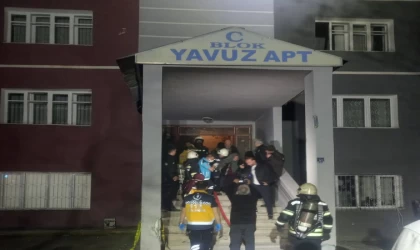 Erzurum’da korkutan yangın