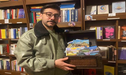 Eskişehir’de nostalji rüzgarı estiren sahaf