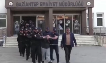 Gaziantep’te kurşunlama ve kundaklama faillerine operasyon: 10 şahıs tutuklandı