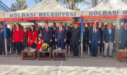 Gölbaşı’nda 23 Nisan kutlandı