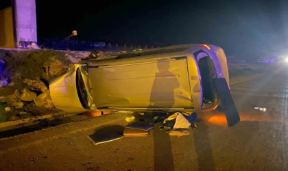 Haymana’da başıboş eşekler kazaya sebep oldu: 4 yaralı