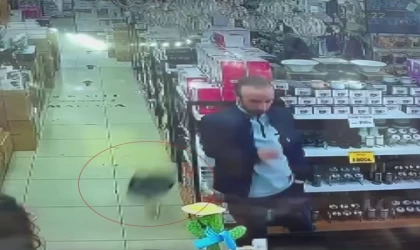 İstanbul’daki 6.2’lik deprem anı güvenlik kameralarına yansıdı