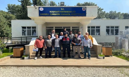 Jandarma orman yangınları konusunda bilgilendirdi