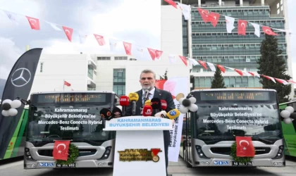 Kahramanmaraş’a 48 yeni hizmet aracı