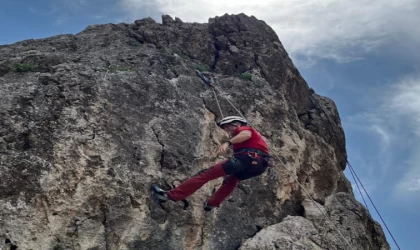 Kahramanmaraş’ta dağcılık eğitimi