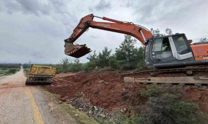 Karacasu’daki yol sorunu çözüme kavuşuyor
