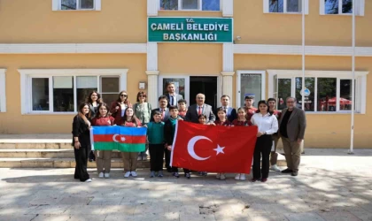 Kardeş ülke Azerbaycan’dan Çameli’ye anlamlı ziyaret