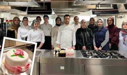 KASEM’de Kendi Yaş Pastalarını Yapıp Sertifika Aldılar