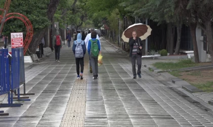 Kırklareli’nde sağanak yağış etkili oldu