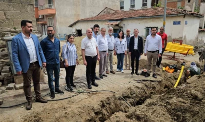 Kuyucak’ta doğalgaz altyapı çalışmaları hızla ilerliyor