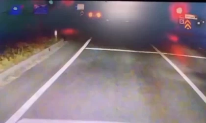 Manisa’daki ölümlü kazada kırmızı ışık ihlali kameraya yansıdı