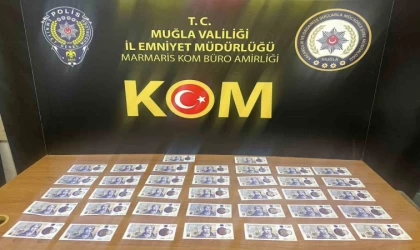 Marmaris’te İngiliz turist sahte poundla yakalandı