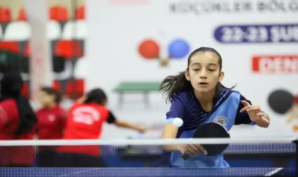 Masa tenisinde küçük raketler Denizli’de buluşacak