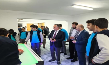 Müftülük Bayburt Fen Lisesi öğrencilerini misafir etti