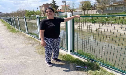 Ölüm kanalına yapılan korkulukların yetersizliği vatandaşı isyan ettirdi