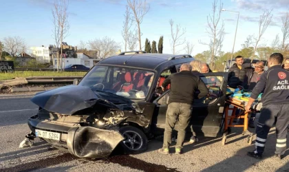 Ordu’da trafik kazası: 1 yaralı
