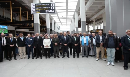 Ordu’dan 291 kişilik hac kafilesi kutsal topraklara uğurlandı