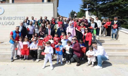 Özel çocuklar 23 Nisan’ı coşkuyla kutladı