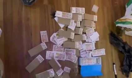 Sahte piyango bileti bastırıp 105 milyon TL’lik hacme ulaşan şebekeye operasyon