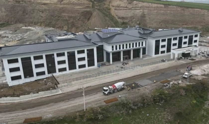 Samsun Adli Tıp Grup Başkanlığı yol çalışmaları