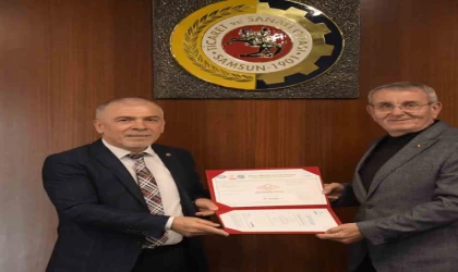 Samsun TSO, TSE kalite belgesini tekrar tescilledi