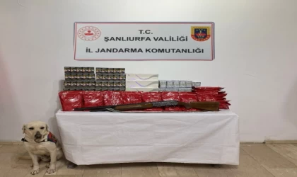 Şanlıurfa’da kaçak alkol ve tütün ele geçirildi